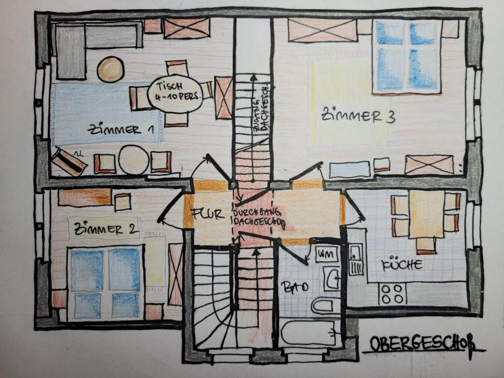 Haus Schmeile Maagdenburg Buitenkant foto